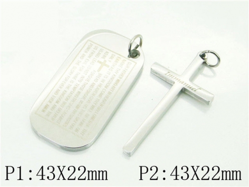 BC Wholesale Pendant Jewelry Stainless Steel 316L Pendant NO.#BC59P0957OR