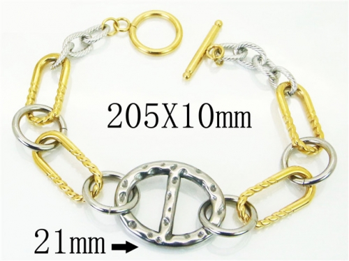 BC Wholesale Bracelets Jewelry Stainless Steel 316L Bracelets NO.#BC21B0403HOA