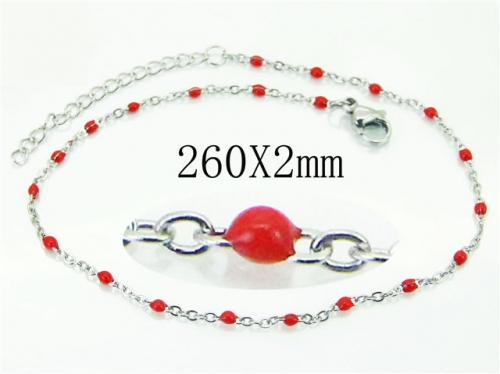 BC Wholesale Anklets Jewelry Stainless Steel 316L Anklets or Bracelets NO.#BC39B0785IB