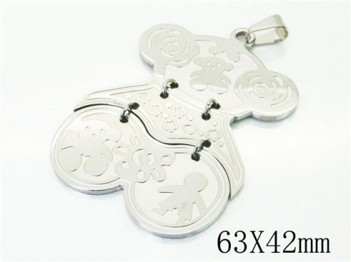 BC Wholesale Pendant Jewelry Stainless Steel 316L Pendant NO.#BC52P0022HXX