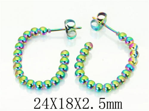 BC Wholesale Earrings Jewelry Stainless Steel 316L Earrings NO.#BC70E0530LW