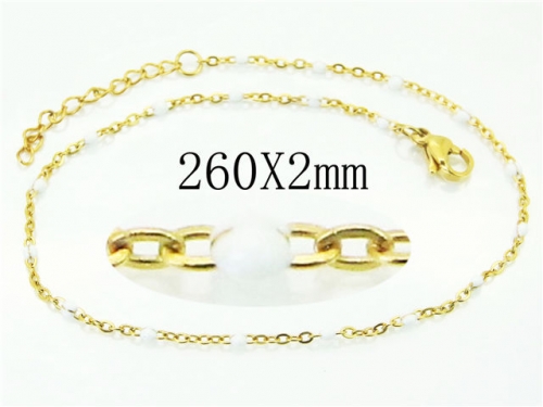 BC Wholesale Anklets Jewelry Stainless Steel 316L Anklets or Bracelets NO.#BC39B0791IL