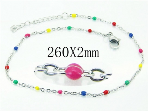 BC Wholesale Anklets Jewelry Stainless Steel 316L Anklets or Bracelets NO.#BC39B0788IW
