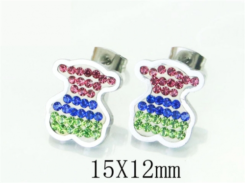 BC Wholesale Earrings Jewelry Stainless Steel 316L Earrings NO.#BC52E0051OW
