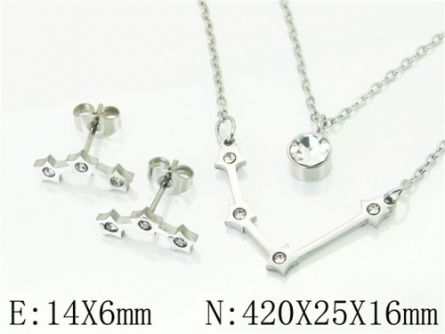 BC Wholesale Fashion Jewelry Sets Stainless Steel 316L Jewelry Sets NO.#BC12S1175MLD