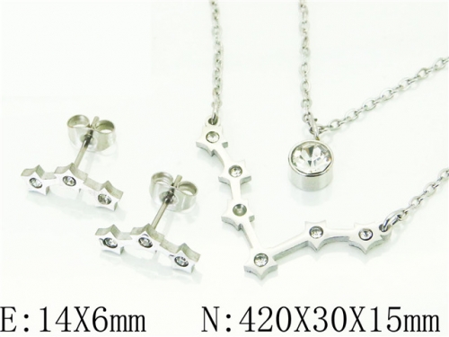 BC Wholesale Fashion Jewelry Sets Stainless Steel 316L Jewelry Sets NO.#BC12S1170MLZ