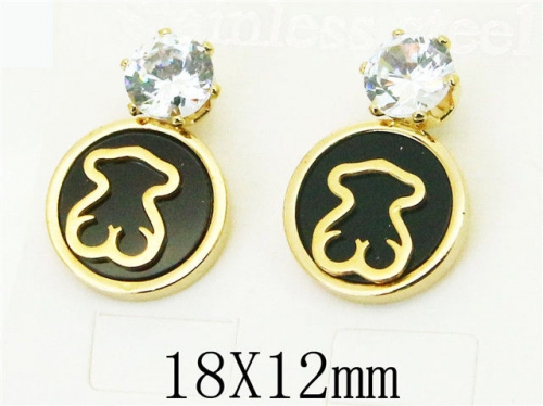 BC Wholesale Earrings Jewelry Stainless Steel 316L Earrings NO.#BC56E0125OD
