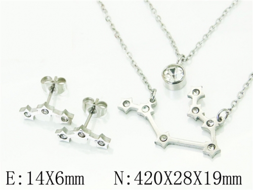 BC Wholesale Fashion Jewelry Sets Stainless Steel 316L Jewelry Sets NO.#BC12S1169MLS