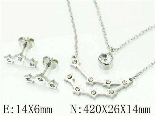 BC Wholesale Fashion Jewelry Sets Stainless Steel 316L Jewelry Sets NO.#BC12S1176MLE