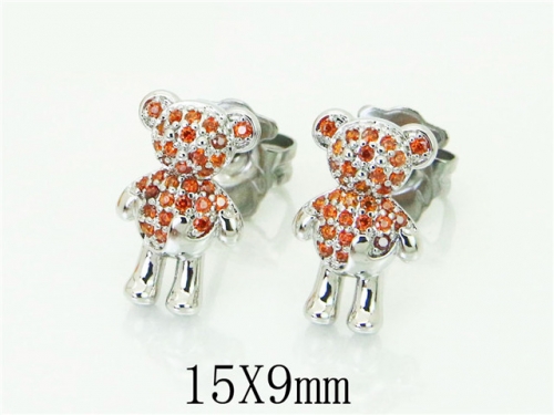 BC Wholesale Earrings Jewelry Stainless Steel 316L Earrings NO.#BC90E0356HLD