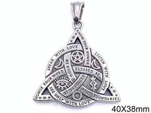 BC Wholesale Pendants Jewelry Stainless Steel 316L Jewelry Popular Pendant Without Chain NO.#SJ84P149