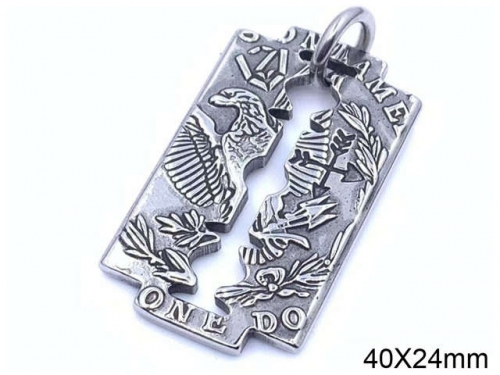 BC Wholesale Pendants Jewelry Stainless Steel 316L Jewelry Popular Pendant Without Chain NO.#SJ84P106