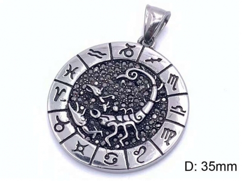 BC Wholesale Pendants Jewelry Stainless Steel 316L Jewelry Popular Pendant Without Chain NO.#SJ84P169