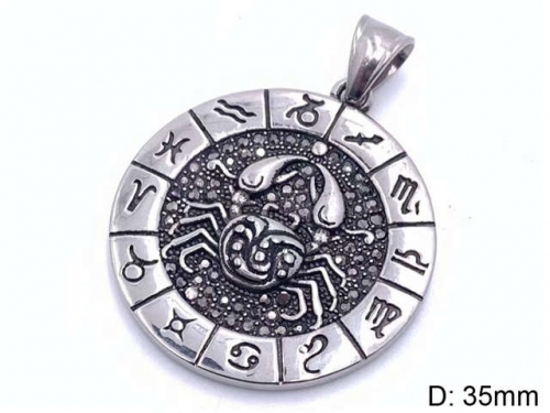 BC Wholesale Pendants Jewelry Stainless Steel 316L Jewelry Popular Pendant Without Chain NO.#SJ84P165