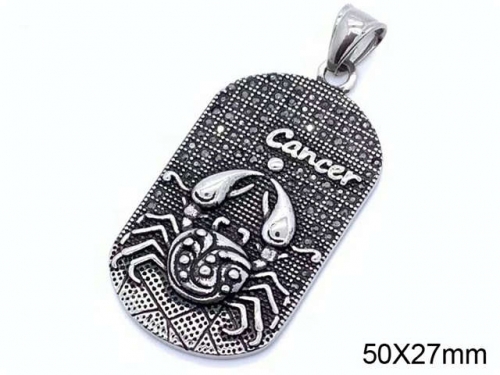 BC Wholesale Pendants Jewelry Stainless Steel 316L Jewelry Popular Pendant Without Chain NO.#SJ84P035