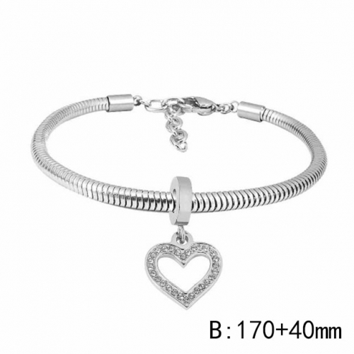 BC Wholesale Fashion DIY Bracelet Stainless Steel 316L Bracelet NO.#SF4BPDL043