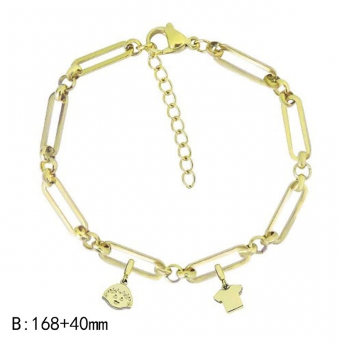 BC Wholesale Fashion DIY Bracelet Stainless Steel 316L Bracelet NO.#SF4BAML016