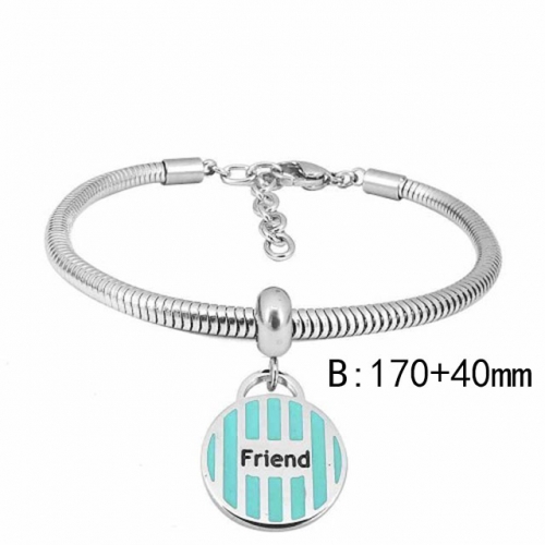 BC Wholesale Fashion DIY Bracelet Stainless Steel 316L Bracelet NO.#SF4BPC274