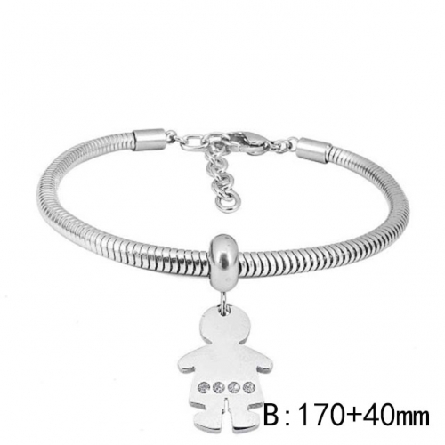 BC Wholesale Fashion DIY Bracelet Stainless Steel 316L Bracelet NO.#SF4BPC309