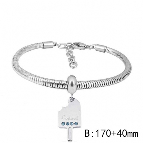 BC Wholesale Fashion DIY Bracelet Stainless Steel 316L Bracelet NO.#SF4BPC312