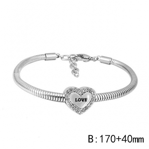 BC Wholesale Fashion DIY Bracelet Stainless Steel 316L Bracelet NO.#SF4BPC150