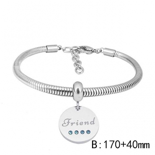 BC Wholesale Fashion DIY Bracelet Stainless Steel 316L Bracelet NO.#SF4BPC317