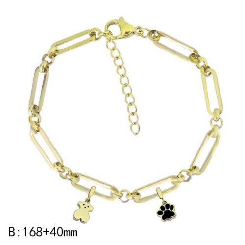 BC Wholesale Fashion DIY Bracelet Stainless Steel 316L Bracelet NO.#SF4BAML015