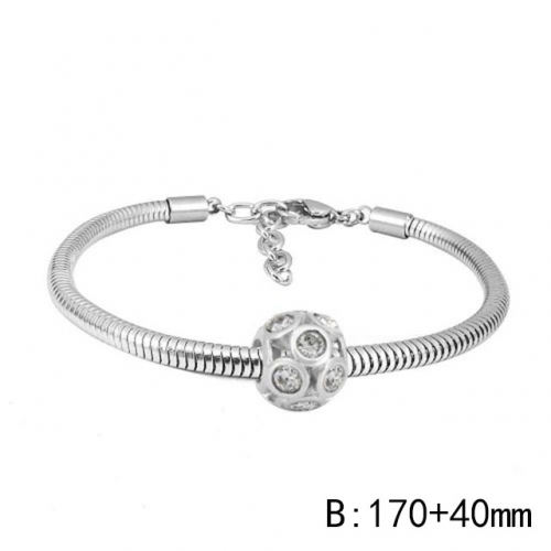 BC Wholesale Fashion DIY Bracelet Stainless Steel 316L Bracelet NO.#SF4BPC100