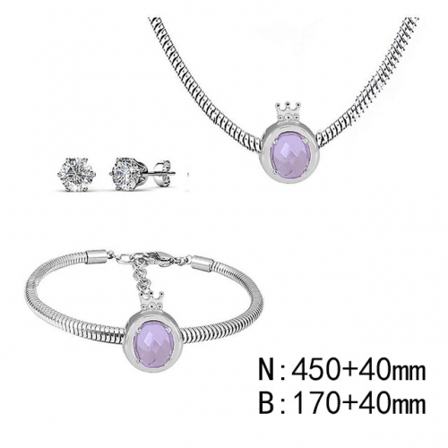 BC Wholesale Fashion DIY Jewelry Sets Stainless Steel 316L Jewelry Set NO.#SF4SPDGS052