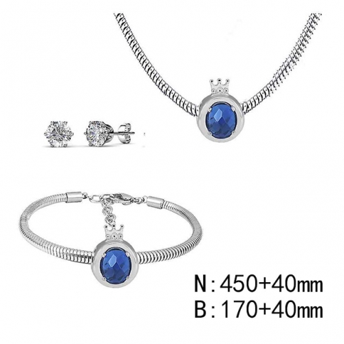 BC Wholesale Fashion DIY Jewelry Sets Stainless Steel 316L Jewelry Set NO.#SF4SPDGS050
