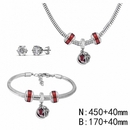 BC Wholesale Fashion DIY Jewelry Sets Stainless Steel 316L Jewelry Set NO.#SF4SPDGS097