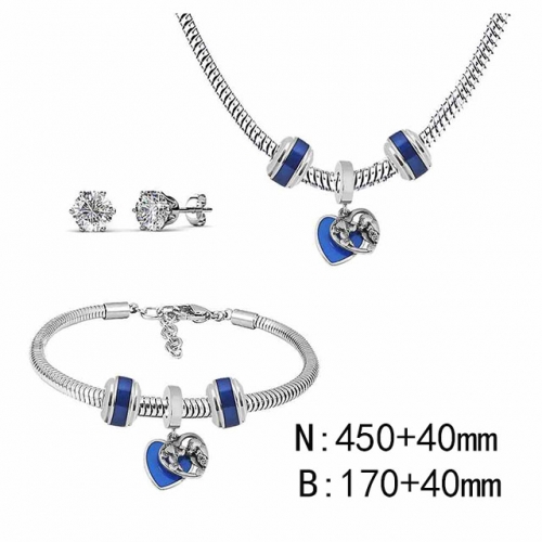 BC Wholesale Fashion DIY Jewelry Sets Stainless Steel 316L Jewelry Set NO.#SF4SPDGS105