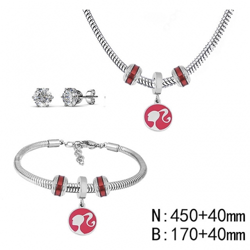 BC Wholesale Fashion DIY Jewelry Sets Stainless Steel 316L Jewelry Set NO.#SF4SPS117