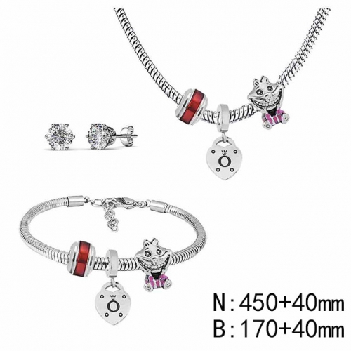 BC Wholesale Fashion DIY Jewelry Sets Stainless Steel 316L Jewelry Set NO.#SF4SPDGS066