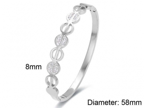 BC Wholesale Bangles Jewelry Stainless Steel 316L Bangles NO.#SJ85B0307