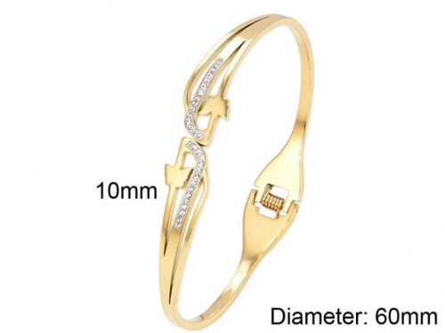 BC Wholesale Bangles Jewelry Stainless Steel 316L Bangles NO.#SJ85B0385