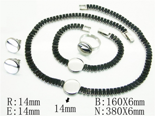 BC Wholesale Jewelry Sets Stainless Steel 316L Jewelry Sets NO.#BC50S0165JIE