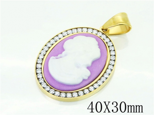 BC Wholesale Pendant Jewelry Stainless Steel 316L Popular Pendant NO.#BC13P1621HHE