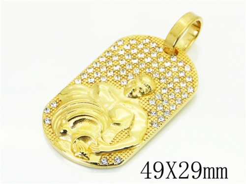 BC Wholesale Pendant Jewelry Stainless Steel 316L Popular Pendant NO.#BC13P1770HIJ