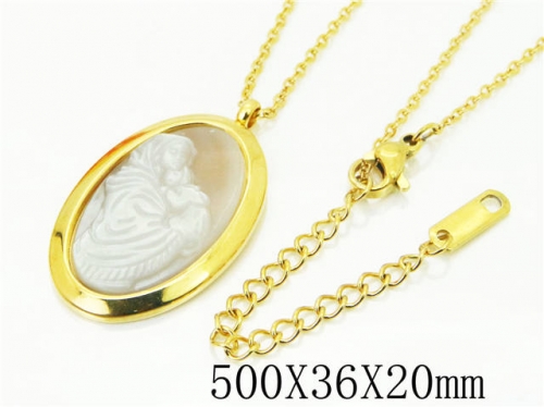 BC Wholesale Necklace Jewelry Stainless Steel 316L Fashion Necklace NO.#BC52N0161HIA