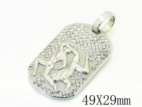 BC Wholesale Pendant Jewelry Stainless Steel 316L Popular Pendant NO.#BC13P1759HHR