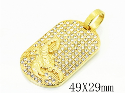 BC Wholesale Pendant Jewelry Stainless Steel 316L Popular Pendant NO.#BC13P1777HIJW