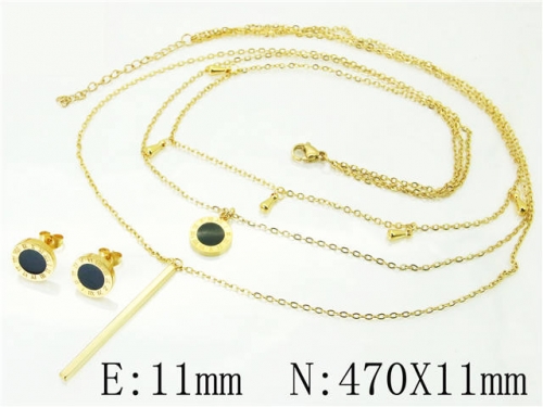 BC Wholesale Jewelry Sets Stainless Steel 316L Jewelry Sets NO.#BC59S0206HJE