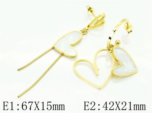 BC Wholesale Earrings Jewelry Stainless Steel 316L Earrings NO.#BC32E0177PR