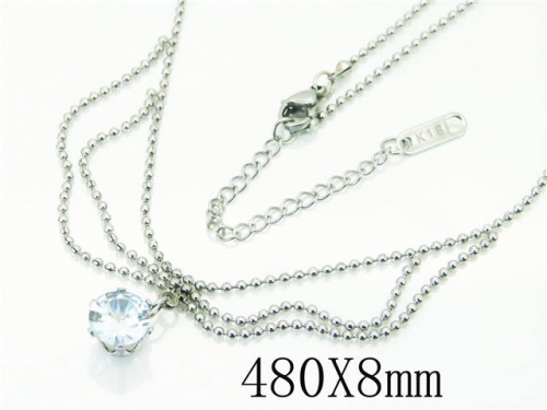 BC Wholesale Necklace Jewelry Stainless Steel 316L Fashion Necklace NO.#BC19N0365NB