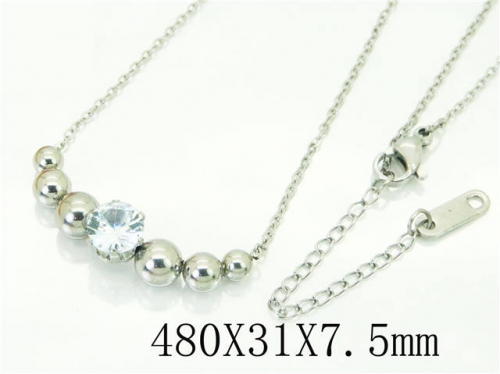 BC Wholesale Necklace Jewelry Stainless Steel 316L Fashion Necklace NO.#BC19N0383NZ