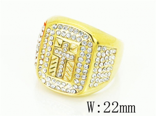 BC Wholesale Rings Jewelry Stainless Steel 316L Popular Rings NO.#BC15R1898HML