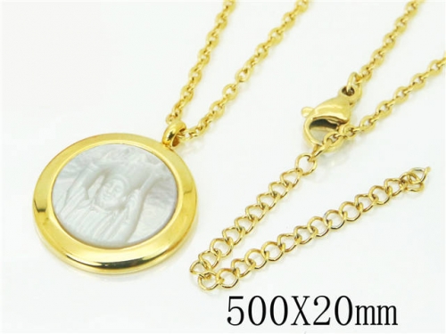 BC Wholesale Necklace Jewelry Stainless Steel 316L Fashion Necklace NO.#BC52N0151HDD