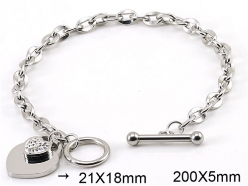 BC Wholesale Bracelets Jewelry Stainless Steel 316L Popular Bracelets NO.#SJ90B068