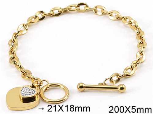 BC Wholesale Bracelets Jewelry Stainless Steel 316L Popular Bracelets NO.#SJ90B067